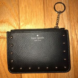 Kate Spade Mini Wallet Black Studded